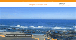 Desktop Screenshot of oregonshearwater.com